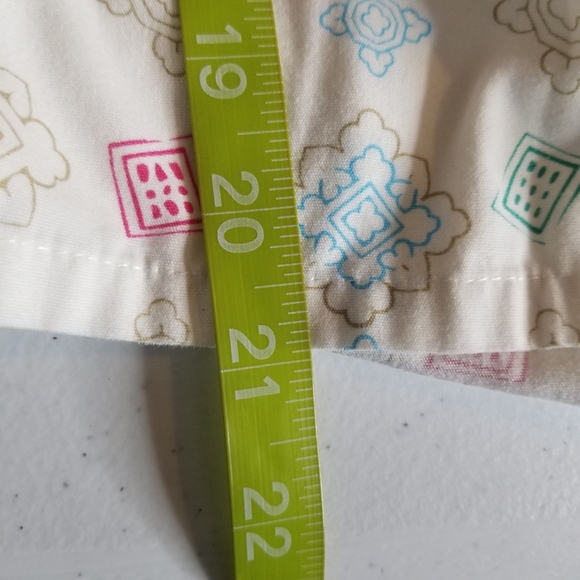 Women's Baby Phat  Print Short Sleeve Scrub Top L - Picture 5 of 5